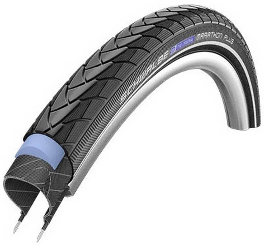 Padanga 26" Schwalbe Marathon Plus HS 348 Perf Wired 42-590 Juodas-Reflex