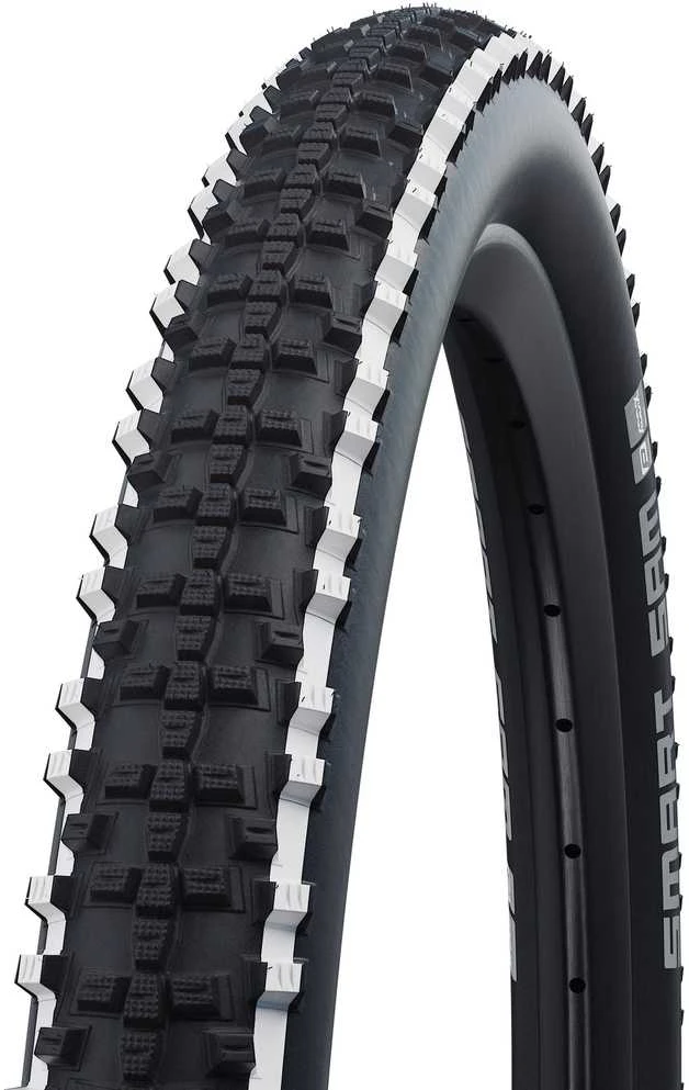 Padanga 26" Schwalbe Smart Sam HS 476 Performance Wired 57-559 Su baltom juostelėm