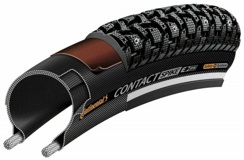 Continental Contact Spike 120 dygliuota dviračio padanga