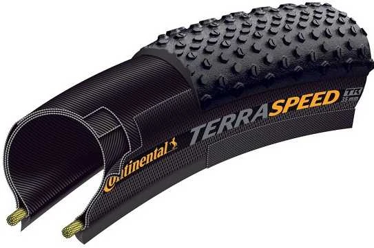 Padanga 28" Continental Terra Speed ProTection TR 45-622 Fold juodas/transparent