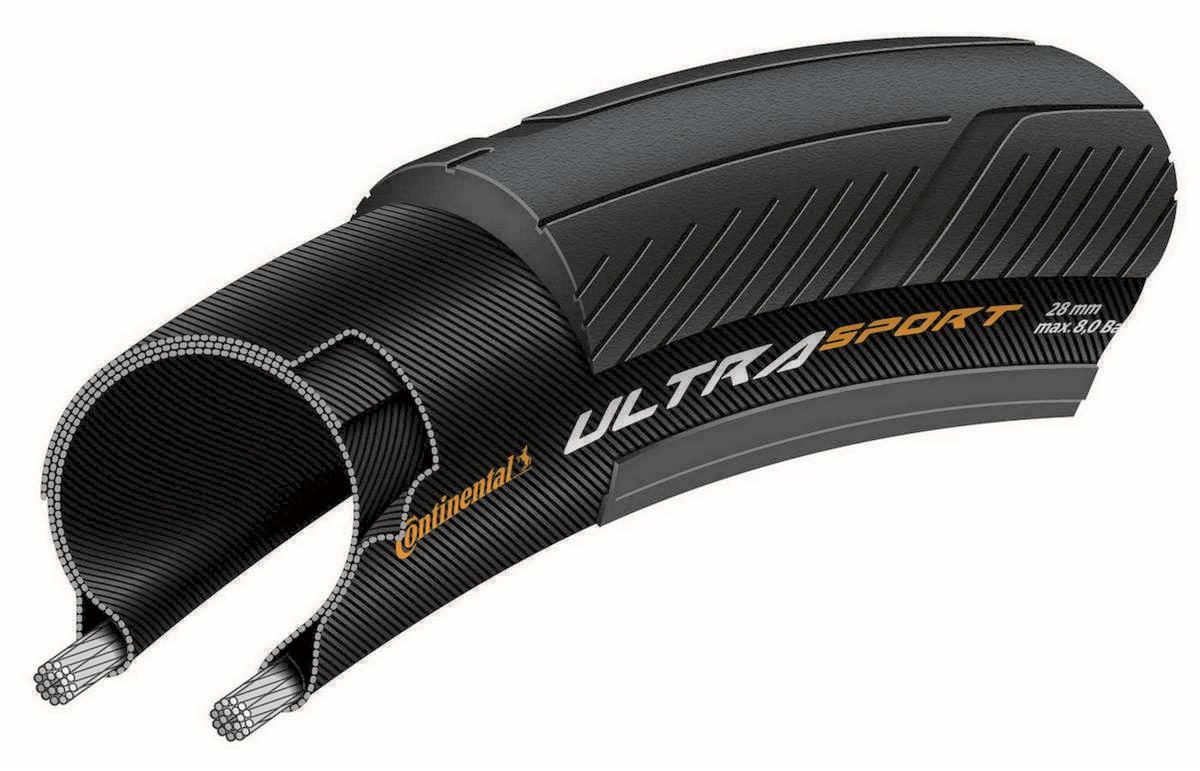 Padanga 28" Continental Ultra Sport III 23-622 Fold