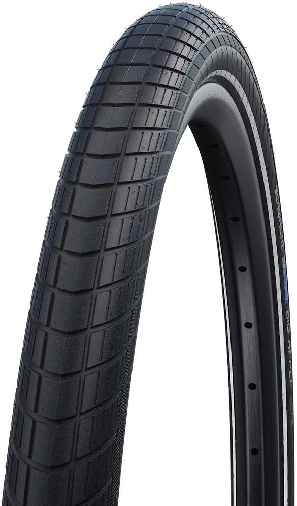 Padanga 28" Schwalbe Big Apple HS 430 Perf Wired 55-622 / 29x2.15 Juodas-Reflex