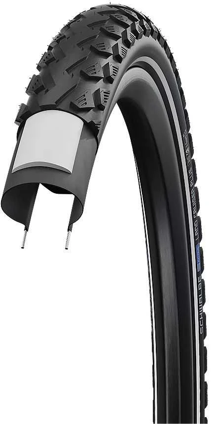 28" padanga: Schwalbe Land Cruiser Plus HS 450 Active Wired 50-622 / 28x2.00 Reflex