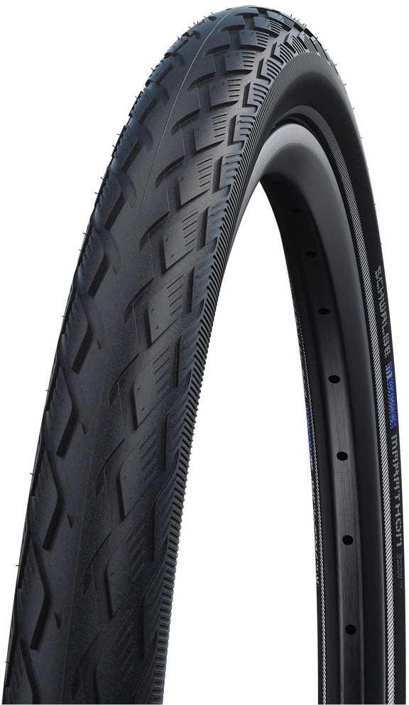 Padanga 28" Schwalbe Marathon HS 420 Perf Wired 47-622 / 28x1.75 Juodas-Reflex