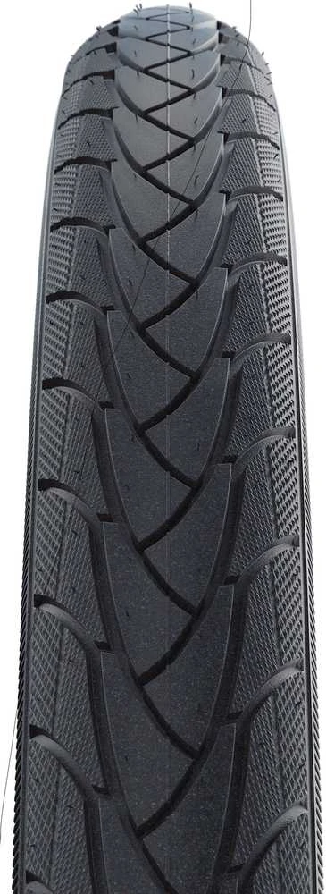 Padanga 28" Schwalbe Marathon Plus HS 348 Perf Wired 47-622 / 28x1.75 Juodas-Reflex