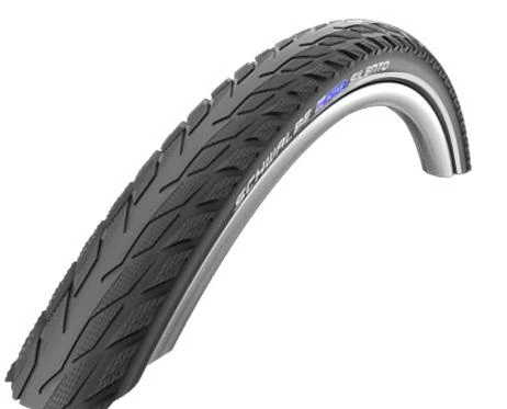 Padanga 28" Schwalbe Silento HS 421 Active Wired 42-622 / 28x1.60 Juodas-Reflex