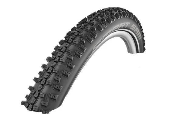 Padanga 28" Schwalbe Smart Sam HS 476 Performace Wired 42-622 Juoda-Reflex