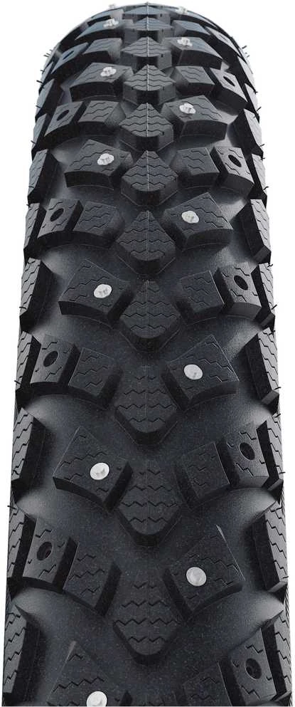 Padanga 28" Schwalbe Winter HS 396 Active Wired 42-622 / 28x1.60 Juodas-Reflex