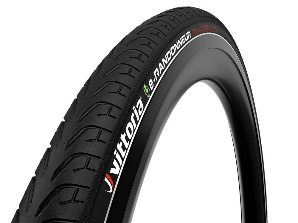 Padanga 28" Vittoria e-Randonneur Rigid 700X48c / 50-622 juodas