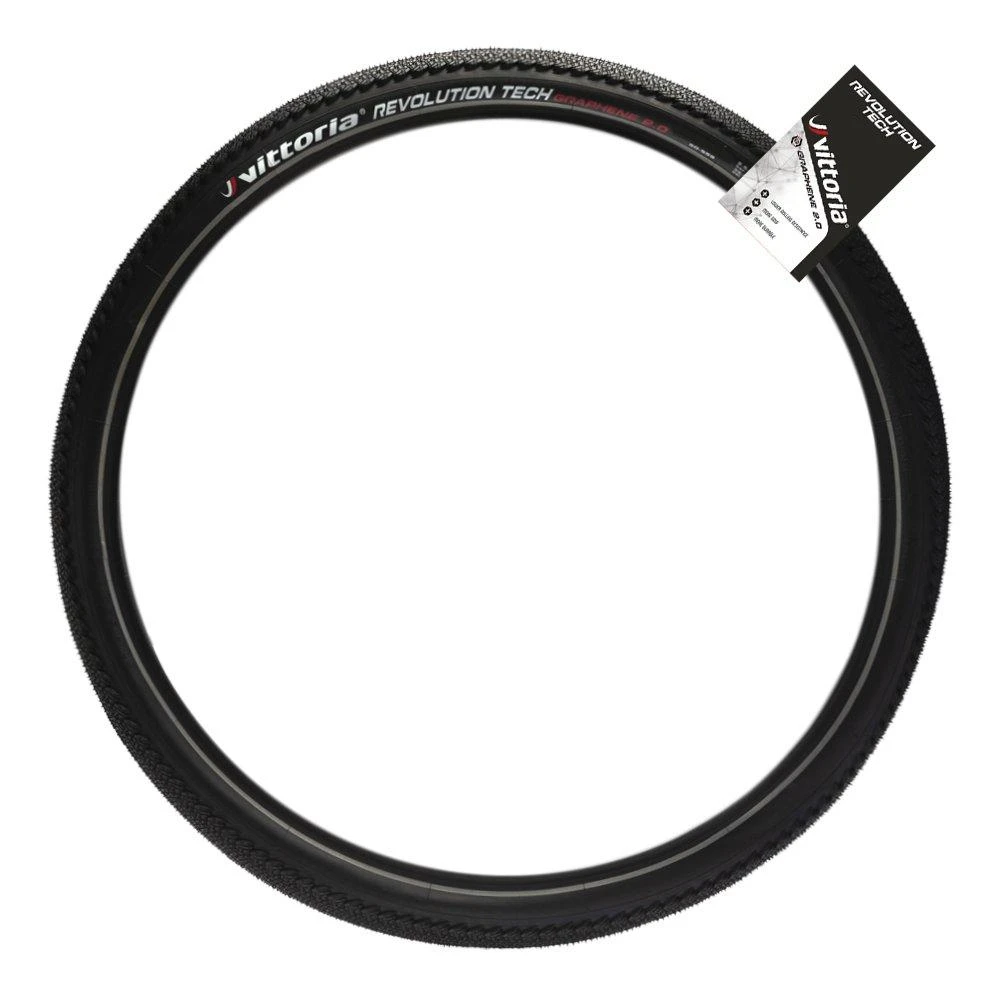 Padanga 28" Vittoria Revolution Tech Rigid 700x38c / 40-622 juodas