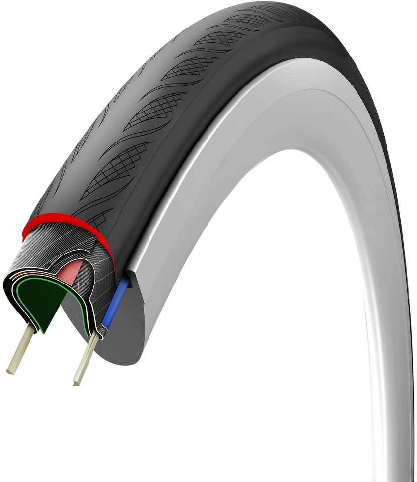 Padanga 28" Vittoria Rubino V G2.0 TLR Fold 700x28c / 28-622 juodas