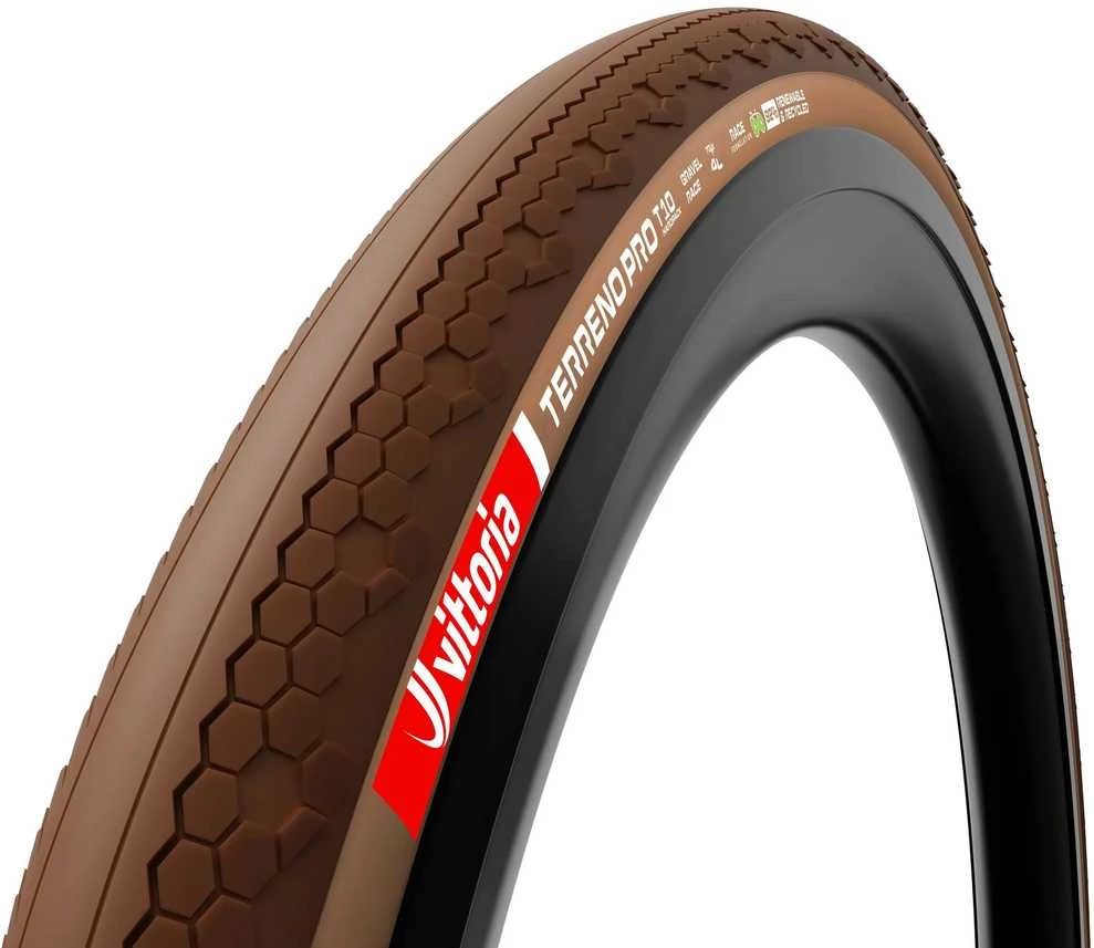 Padanga 28" Vittoria Terreno Pro T10 hardpack TLR Fold 700x35c / 35-622 natural