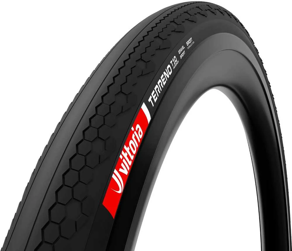 Padanga 28" Vittoria Terreno T10 Hardpack Fold 700x38c / 40-622 juodas