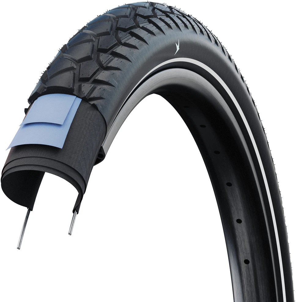 Padanga 29" Schwalbe Hybrid AL Grounder HS 611 Perf Wired 60-622 / 29x2.35 DD Reflex