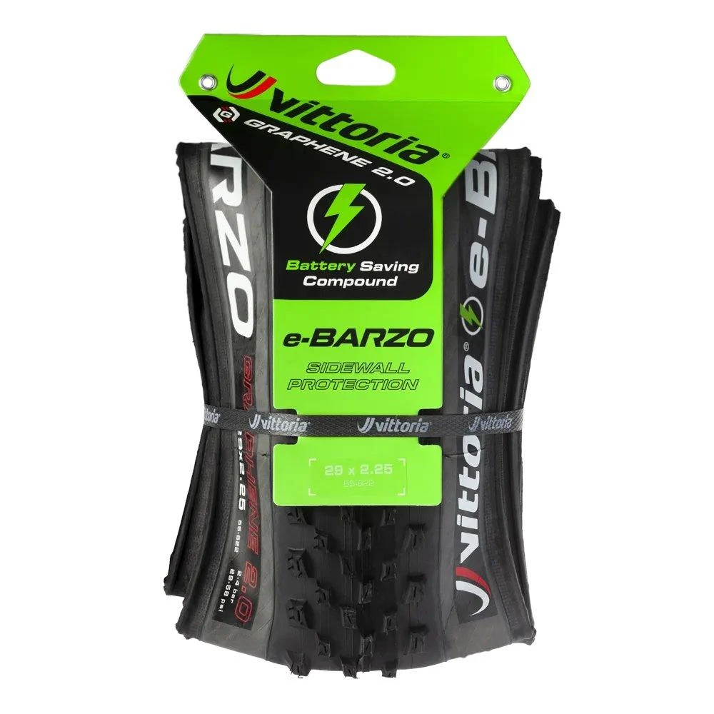 Padanga 29" Vittoria e-Barzo XC-Trail TNT Fold 29x2.6 / 65-622 anthracite-juodas
