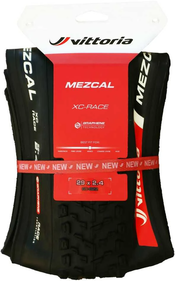 Padanga 29" Vittoria Mezcal XC Race G2.0 TLR Fold 29x2.40 / 60-622 juodas