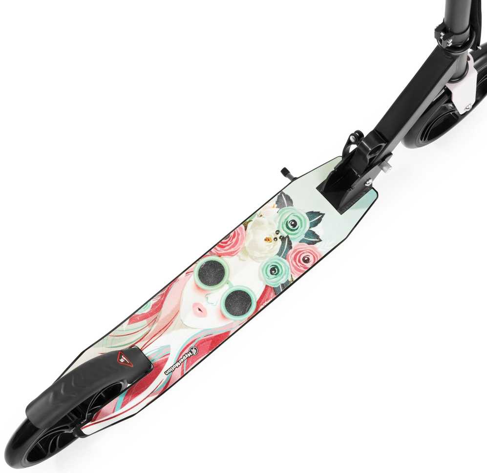 Paspirtukas HyperMotion Vibe juodas-pink