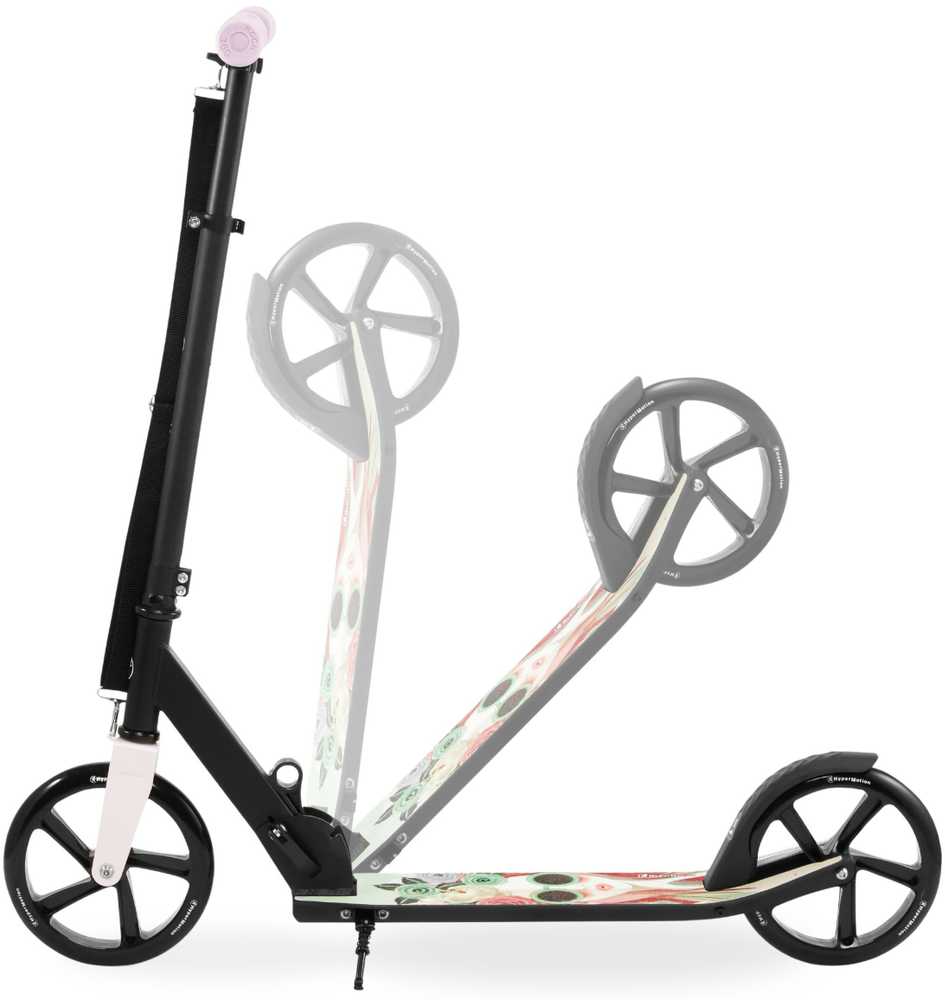Paspirtukas HyperMotion Vibe juodas-pink