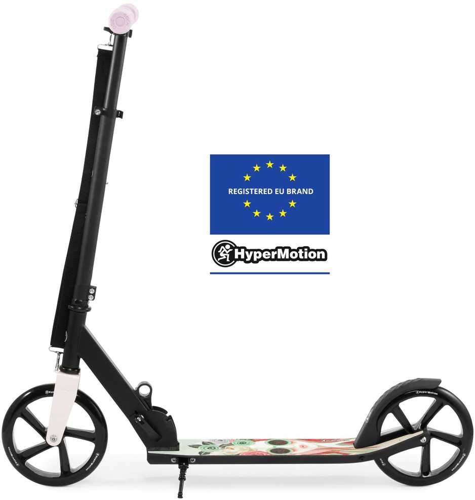 Paspirtukas HyperMotion Vibe juodas-pink