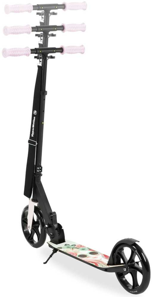 Paspirtukas HyperMotion Vibe juodas-pink