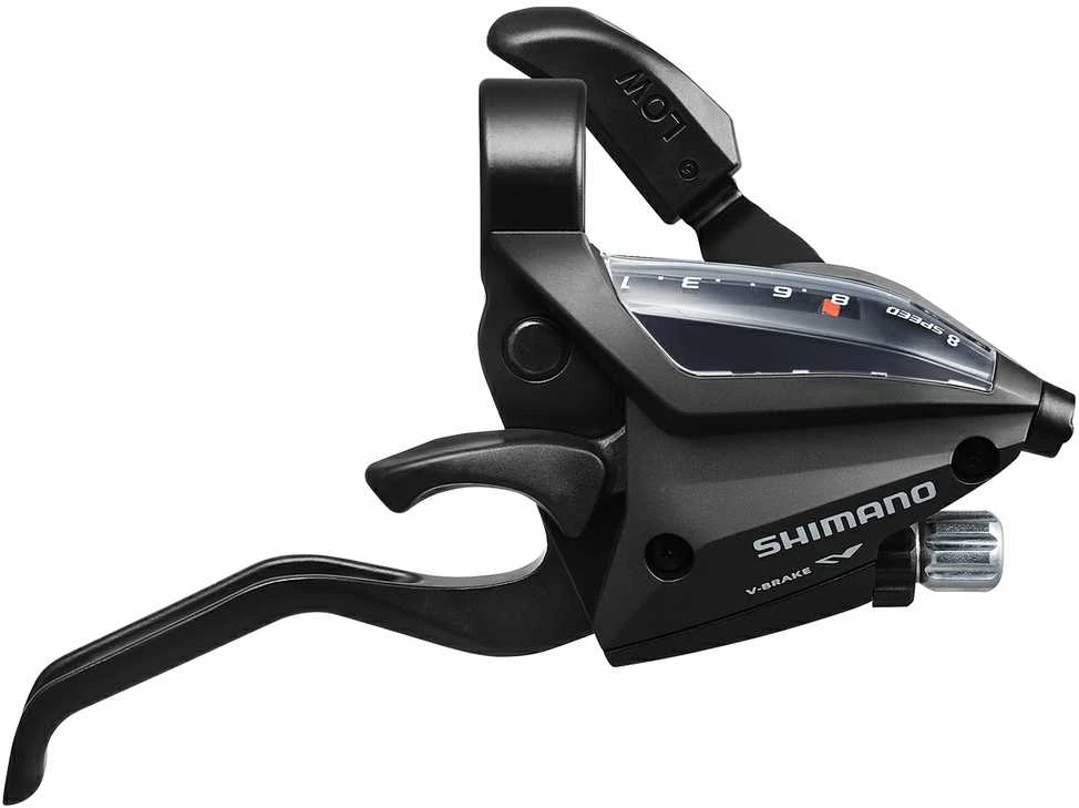 Pavarų perjungimo ir stabdžių rankenėlė Shimano ST-EF500 8-speed