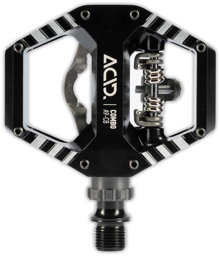 Pedalai ACID Combo A9-CB SPD Alu juodas