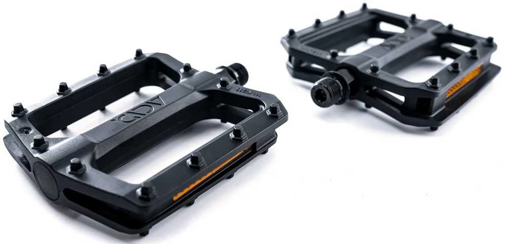 Pedalai ACID Flat C3-ZP plastikas juodas