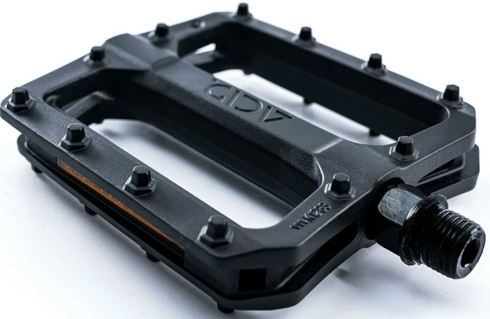 Pedalai ACID Flat C3-ZP plastikas juodas