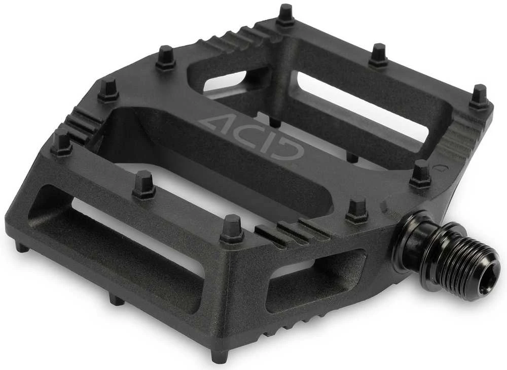 Pedalai ACID Flat C6-ZP plastikas juodas