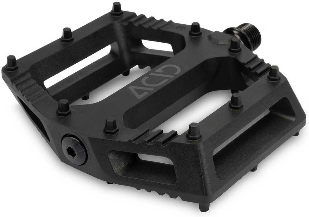 Pedalai ACID Flat C6-ZP plastikas juodas