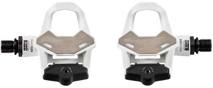 LOOK KEO 2 MAX dviračio pedalai (plento) baltos spalvos
