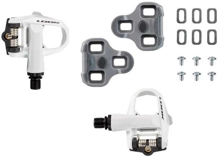 LOOK KEO 2 MAX dviračio pedalai (plento) baltos spalvos