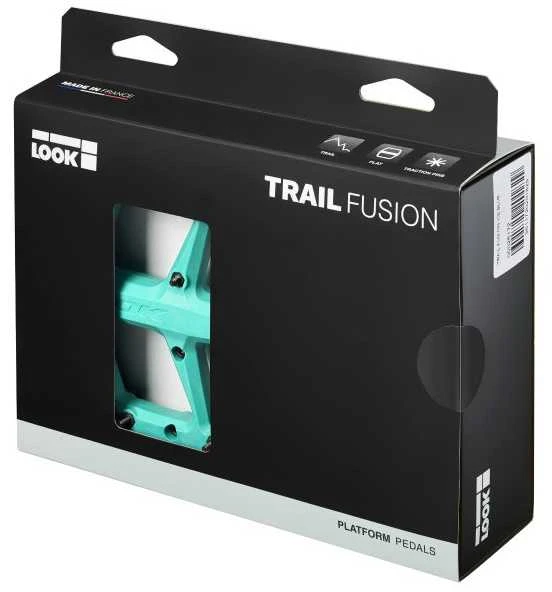 None Pedalai Look Trail Roc Fusion ice mėlynas