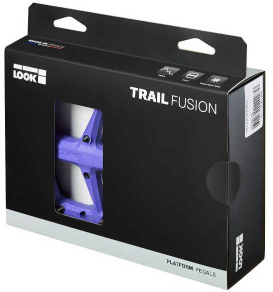 Look Keo Pedalai Look Trail Roc Fusion pupple
