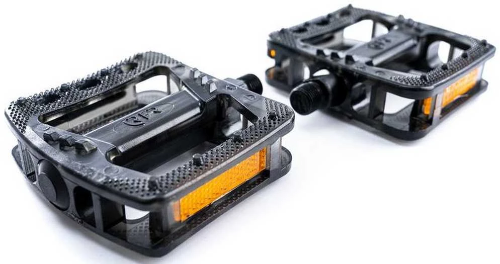 Pedalai RFR Junior plastikas juodas