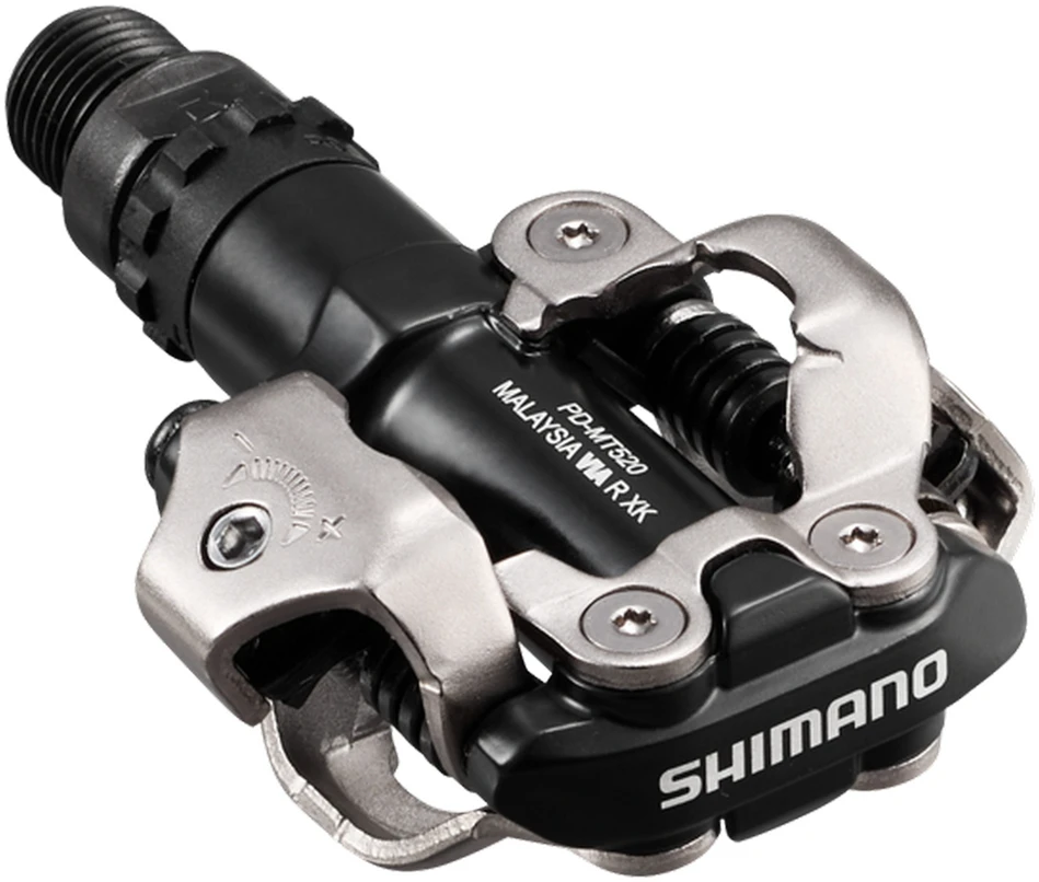 Pedalai Shimano PD-MT520 + SM-SH51 juodas