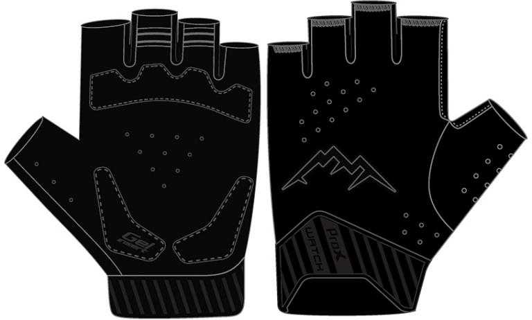Pirštinės ProX Contest Short Gel pilkas-M