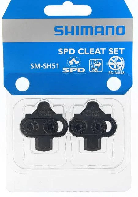 Plokštelės pedalai Shimano SPD SM-SH51