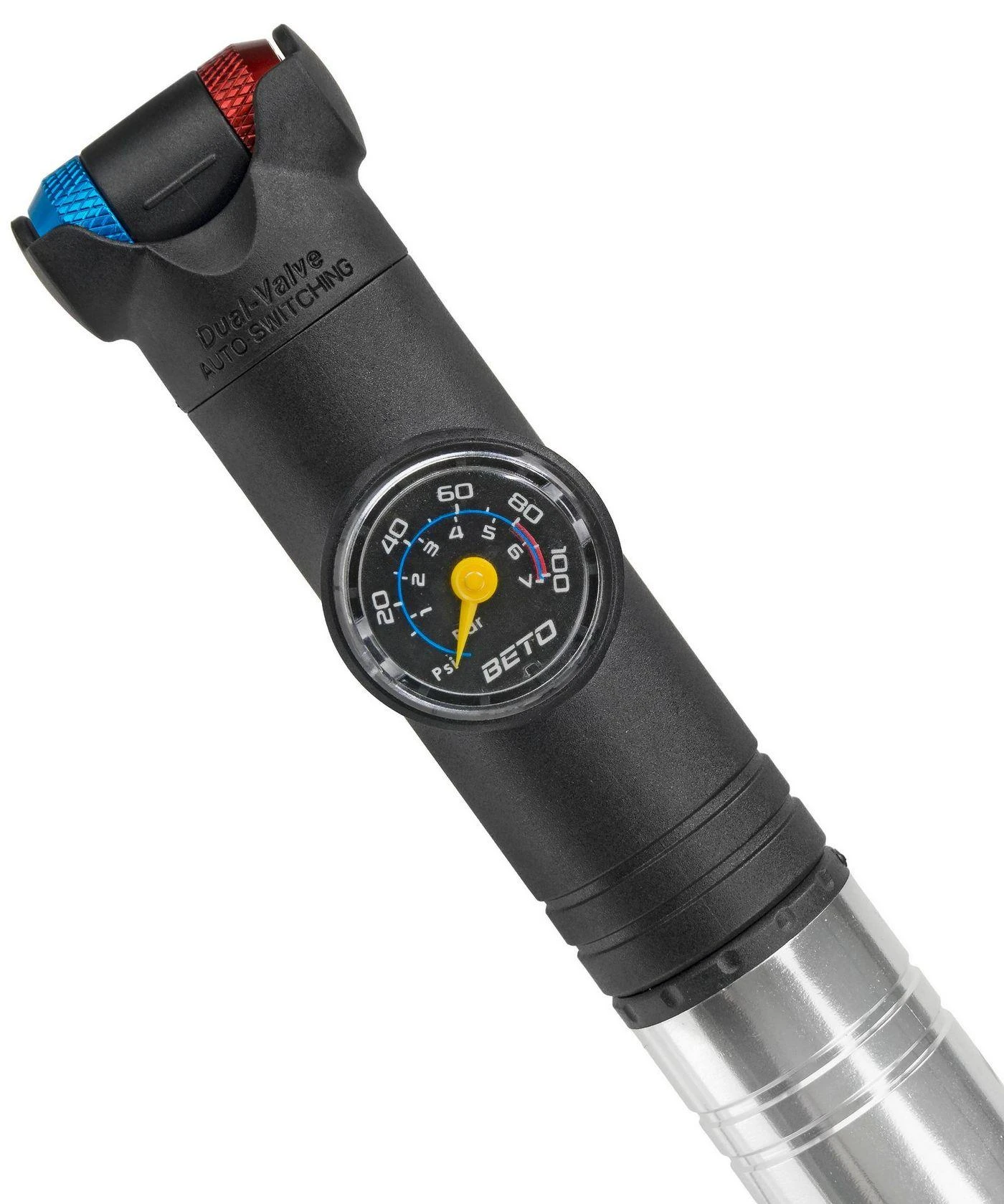 Pompa BETO Mini Alu TH-008AN pilkas su šlangute 5.5bar