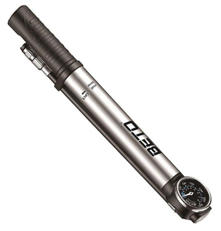 Pompa BETO Mini PRO Alu CHMP-005AG telescopic su šlangute ir manometru