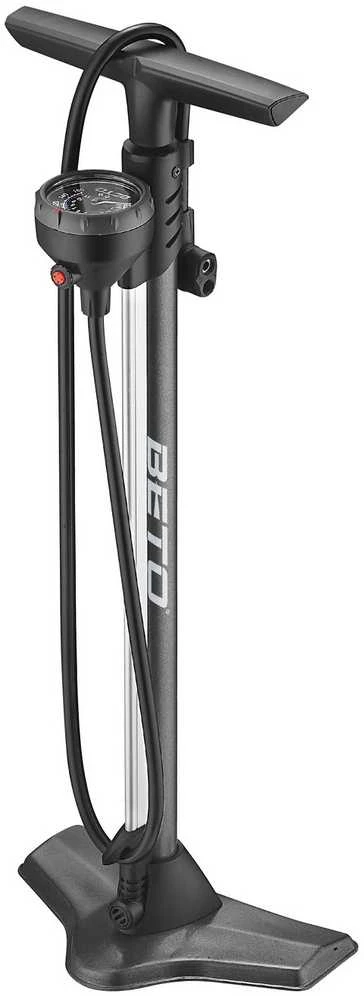 Pompa pastatoma BETO plieno CMP-161SGB Tri-ventil-head su manometriu