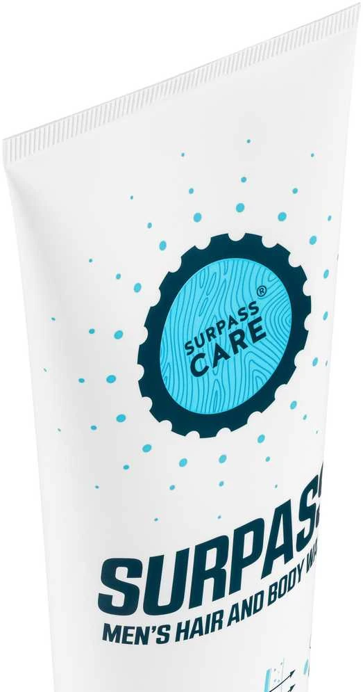 Prausimosi gelis plaukams ir kūnui Surpass Sepitonic Men 250ml