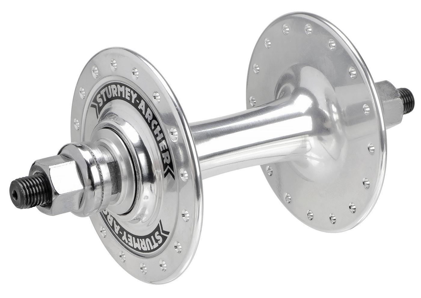 Priekinė įvorė Sturmey-Archer HBT30 Alu sidabrinis-32H