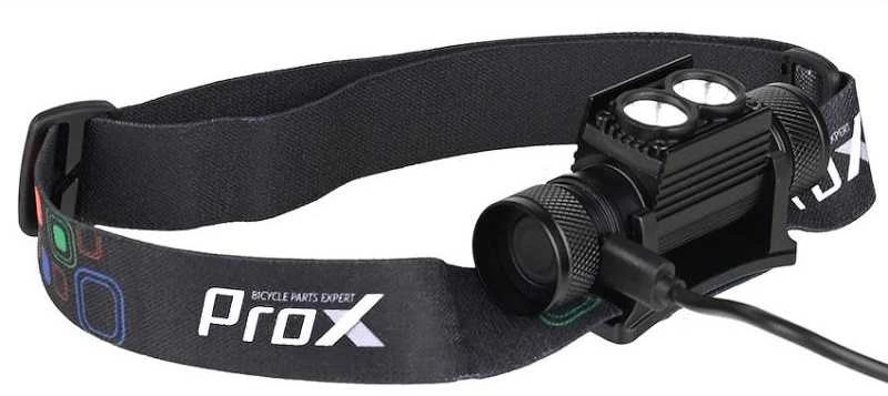 Priekinė lempa ProX Aries II 2xCREE XM-L2 1100Lm USB