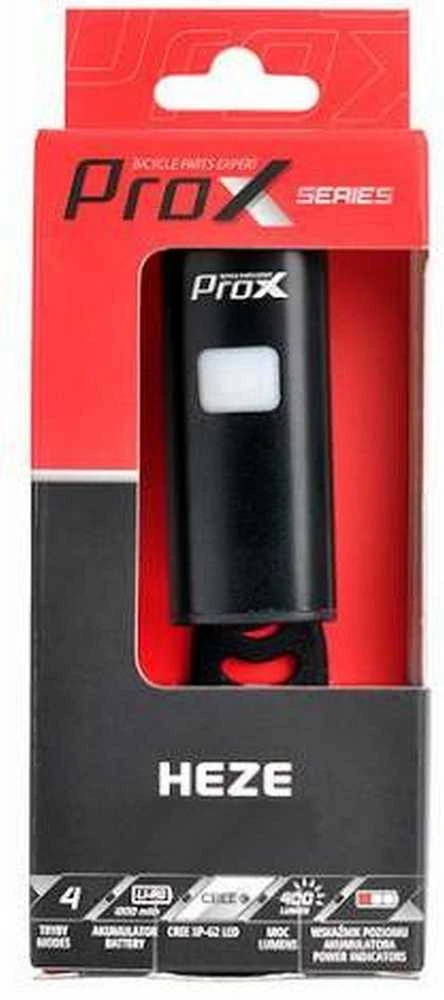 Priekinė lempa ProX Heze 400Lm USB