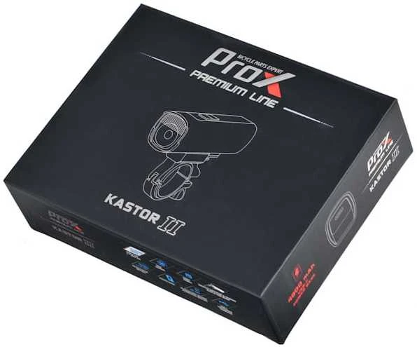 Priekinė lempa ProX Kastor-II 1100Lm PowerBank USB