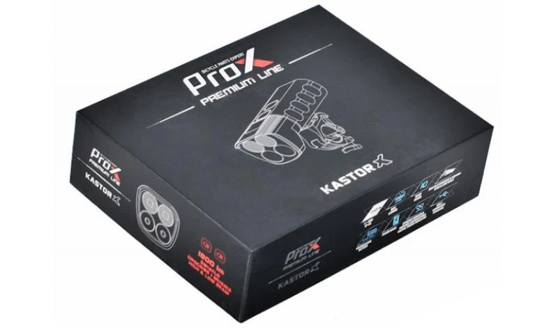 Priekinė lempa ProX Kastor-X 1800Lm USB