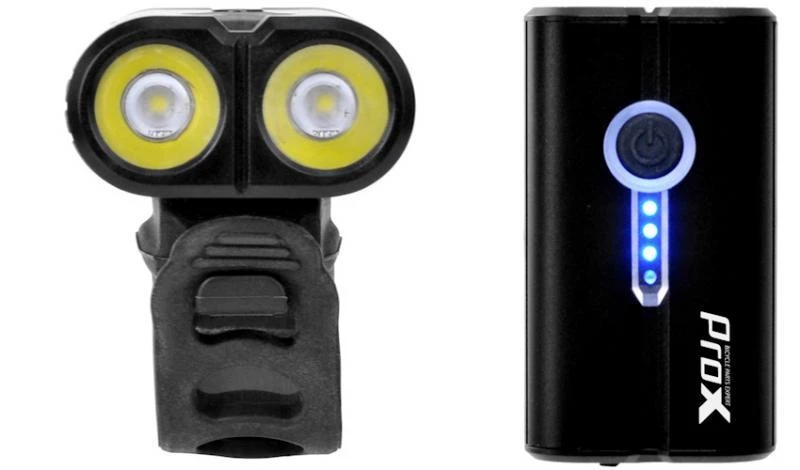 Priekinė lempa ProX Merak 500Lm USB
