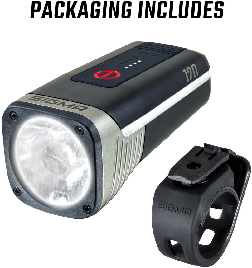 Priekinė lempa Sigma Aura 120 Link USB