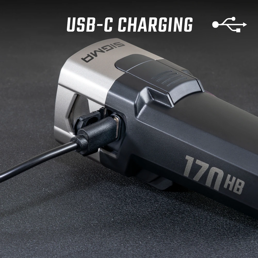 Priekinė lempa Sigma Aura 170 HB Link USB